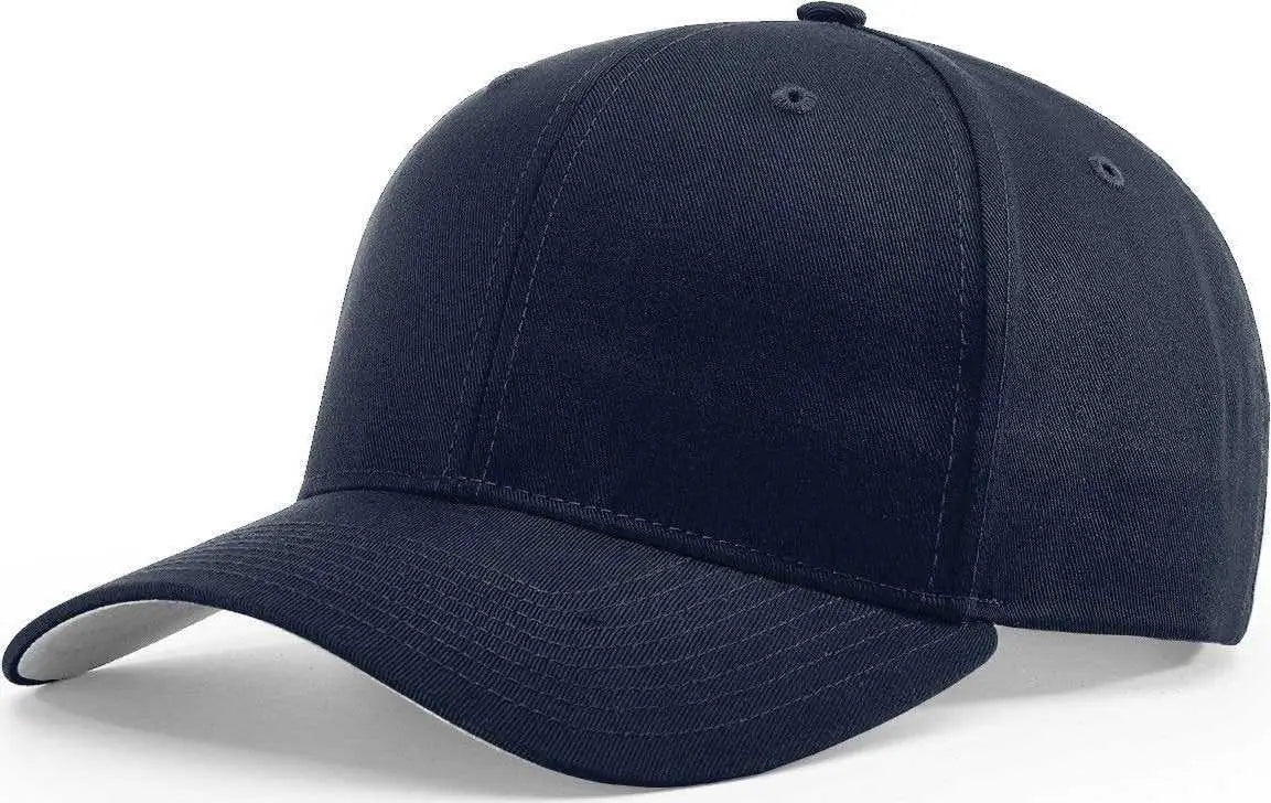 Richardson 214 Pro Twill Hook-And-Loop Caps - Navy - Navy / SM