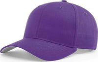 Richardson 214 Pro Twill Hook-And-Loop Caps - Purple - Purple / SM