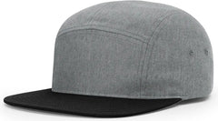 Richardson 217 Macleay Cap - Macleay Heather Gray Black - Macleay Gray Black / OSFM