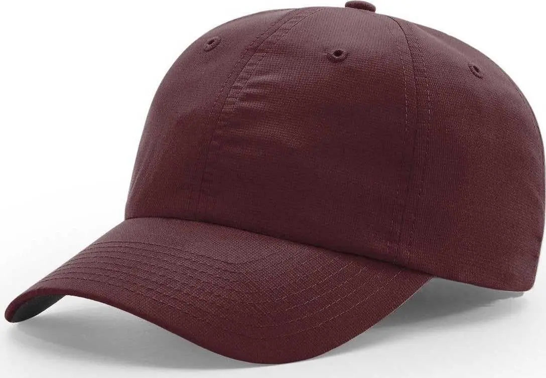 Richardson 220 Relaxed Lite Caps - Maroon - Maroon / OSFM
