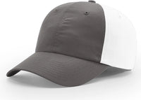 Richardson 220 Relaxed Performance Lite Cap - Charcoal White - Dark Gray White / OSFM