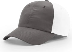 Richardson 220 Relaxed Performance Lite Cap - Charcoal White - Dark Gray White / OSFM