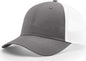 Richardson 222 Lite/Airmesh Trucker Caps Charcoal White Dark Gray White / OSFM