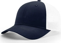 Richardson 222 Lite/Airmesh Trucker Caps - Navy White - Navy White / OSFM