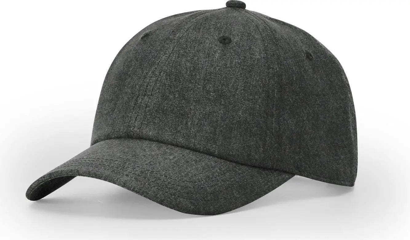 Richardson 224RE Recycled Performance Cap - Heather Dark Gray - Heather Dark Gray / OSFM