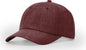 Richardson 224RE Recycled Performance Cap - Heather Maroon - Heather Maroon / OSFM