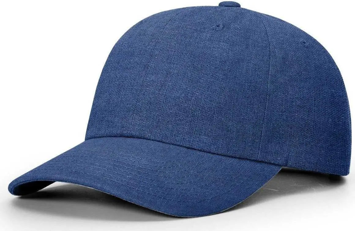 Richardson 252L Premium Linen Dad Hat Caps Insignia Blue Royal / OSFM