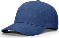 Richardson 252L Premium Linen Dad Hat Caps Insignia Blue Royal / OSFM