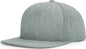 Richardson 255 Pinch Front Structured Snapback Cap - Heather Gray - Gray / OSFM