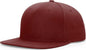 Richardson 255 Pinch Front Structured Snapback Caps Berry Red / OSFM