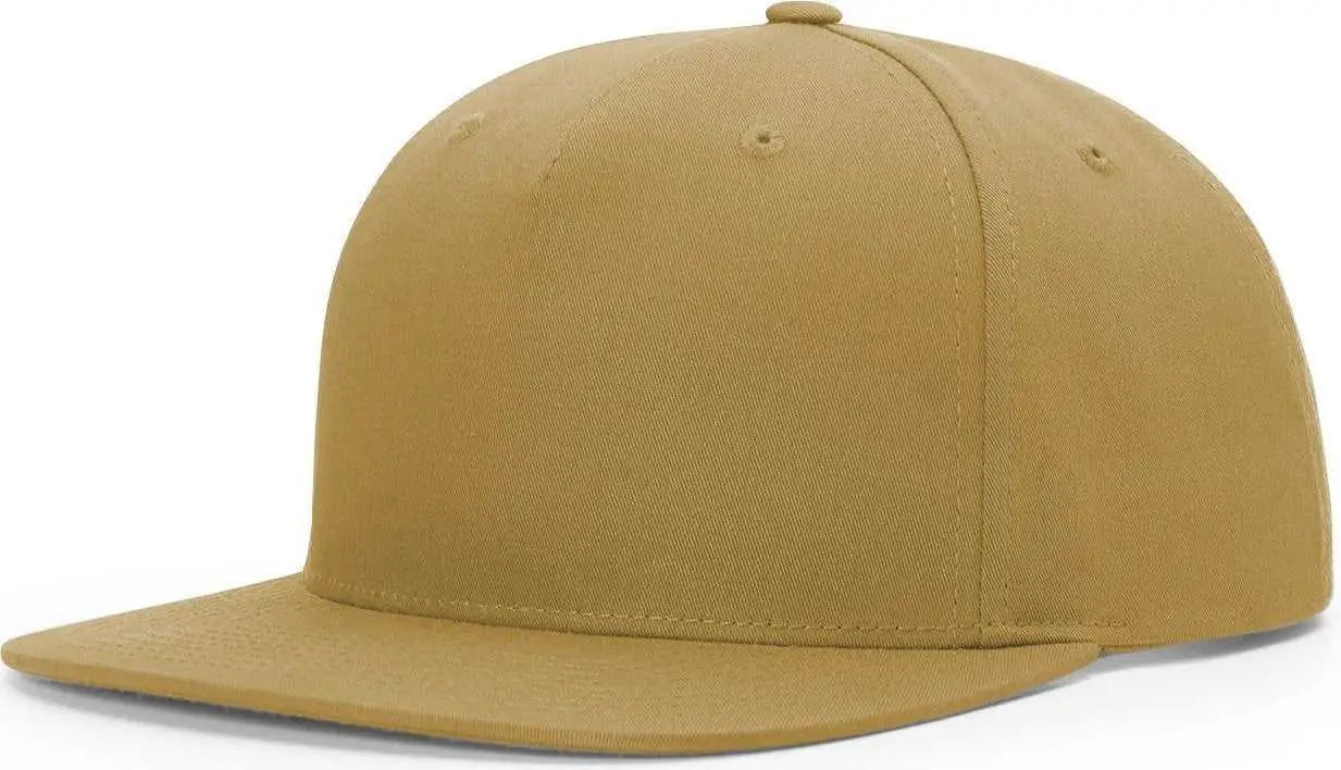 Richardson 255 Pinch Front Structured Snapback Caps Biscuit Tan / OSFM