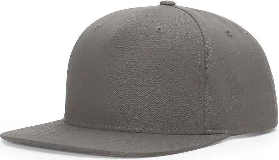 Richardson 255 Pinch Front Structured Snapback Caps Flint Gray Gray / OSFM
