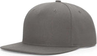Richardson 255 Pinch Front Structured Snapback Caps Flint Gray Gray / OSFM