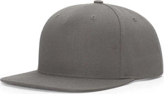 Richardson 255 Pinch Front Structured Snapback Caps Flint Gray Gray / OSFM
