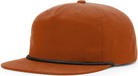 Richardson 256 Umpqua Cap - Dark Orange-Black - Burnt Orant-Black / OSFM