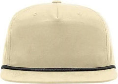 Richardson 256 Umpqua Snapback Caps - Birch Black - Light Gray Black / OSFM