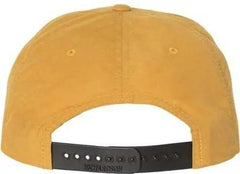 Richardson 256 Umpqua Snapback Caps - Biscuit Black - Tan Black / One Size Fits Most