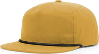 Richardson 256 Umpqua Snapback Caps - Biscuit Black - Tan Black / One Size Fits Most