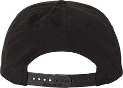 Richardson 256 Umpqua Snapback Caps - Black Black - Black / OSFM