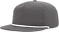 Richardson 256 Umpqua Snapback Caps - Charcoal White - Dark Gray White / OSFM