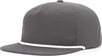 Richardson 256 Umpqua Snapback Caps - Charcoal White - Dark Gray White / OSFM