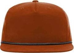 Richardson 256 Umpqua Snapback Caps - Dark Orange Black - Orange Black / OSFM