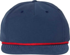 Richardson 256 Umpqua Snapback Caps - Navy Red - Navy Red / One Size Fits Most