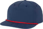 Richardson 256 Umpqua Snapback Caps - Navy Red - Navy Red / One Size Fits Most