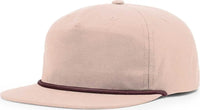 Richardson 256 Umpqua Snapback Caps - Pale Peach Maroon - Orange Maroon / OSFM