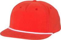 Richardson 256 Umpqua Snapback Caps - Red White - Red White / One Size Fits Most