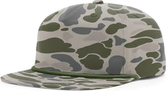 Richardson 256P Printed Umpqua Gramps Cap - Marsh Duck Camo W Olive Rope - Marsh Duck Camo w Olive Rope / OSFM