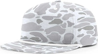 Richardson 256P Umpqua Printed Snapback Caps Blizzard Duck Camo White Rope Duck Camo White / One Size Fits Most