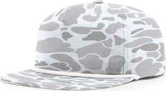 Richardson 256P Umpqua Printed Snapback Caps Blizzard Duck Camo White Rope Duck Camo White / One Size Fits Most