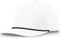 Richardson 258 Braided Performance Caps White Black White Black / OSFM
