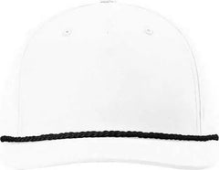 Richardson 258 Braided Performance Caps White Black White Black / OSFM