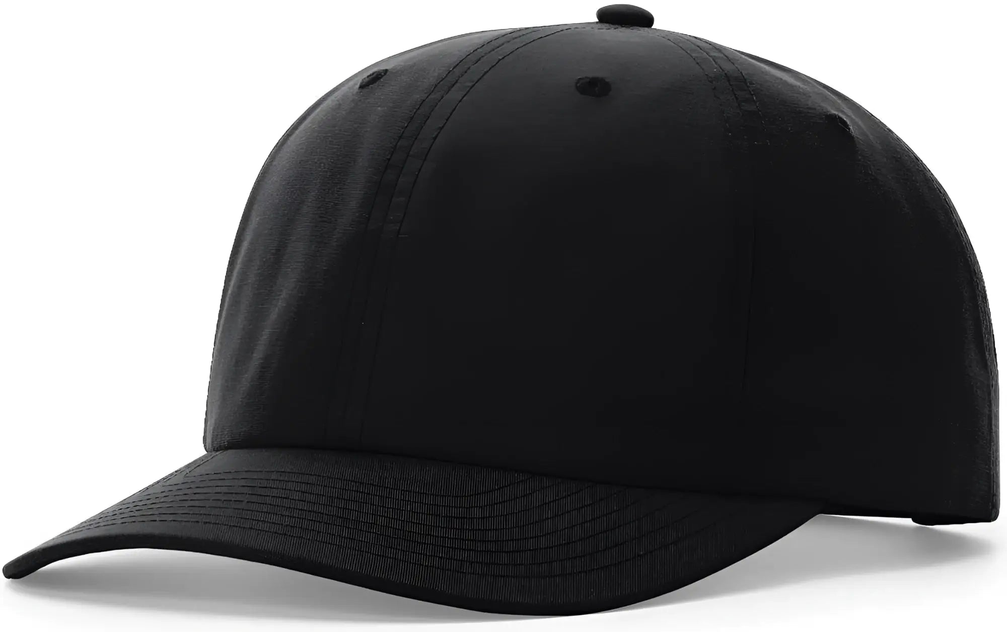 Richardson 262 Relaxed 6 Panel Snapback Cap - Black - Black / OSFM