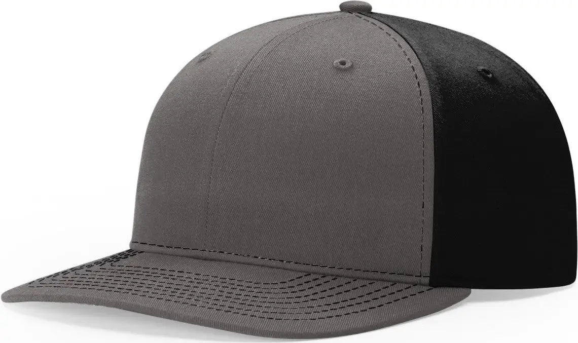 Richardson 312 Solid Twill Trucker Cap - Charcoal Black - Dark Gray Black / OSFM