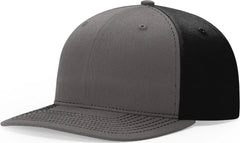 Richardson 312 Solid Twill Trucker Cap - Charcoal Black - Dark Gray Black / OSFM