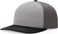 Richardson 312 Solid Twill Trucker Cap - Gray Charcoal Black - Gray Dark Gray Black / OSFM