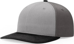 Richardson 312 Solid Twill Trucker Cap - Gray Charcoal Black - Gray Dark Gray Black / OSFM