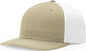 Richardson 312 Solid Twill Trucker Cap - Khaki White - Khaki White / OSFM