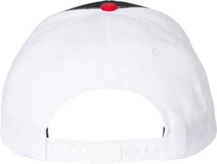 Richardson 312 Twill Back Trucker Caps Black White Red Black White / OSFM