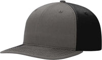 Richardson 312 Twill Back Trucker Caps Charcoal Black Dark Gray Black / OSFM