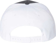 Richardson 312 Twill Back Trucker Caps Charcoal White Dark Gray White / OSFM