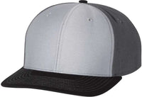 Richardson 312 Twill Back Trucker Caps Gray Charcoal Black Gray Dark Gray / OSFM