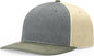 Richardson 312 Twill Back Trucker Caps Heather Grey Birch Loden Gray Green / OSFM