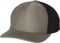 Richardson 312 Twill Back Trucker Caps - Loden Black - Dark Gray Black / OSFM