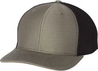 Richardson 312 Twill Back Trucker Caps - Loden Black - Dark Gray Black / OSFM