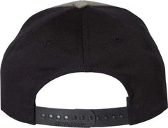 Richardson 312 Twill Back Trucker Caps - Loden Black - Dark Gray Black / OSFM