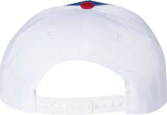 Richardson 312 Twill Back Trucker Caps - Royal White Red - Royal White / OSFM